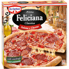 Pizza Feliciana Salame e Chorizo